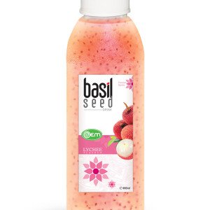 460ml OEM Basil Seed Lychee Flavor