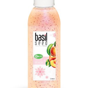 460ml OEM Basil Seed Peach Flavor