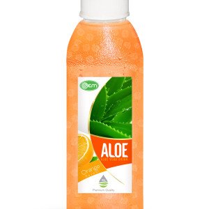 460ml OEM Orange Flavor Aloe Vera