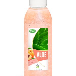 460ml OEM Peach Flavor Aloe Vera