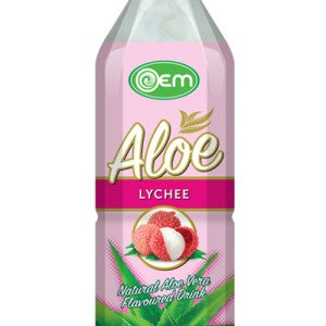 500ml OEM Aloe Vera With Lychee