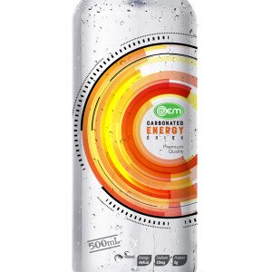 500ml OEM Carbonated Energy Drink