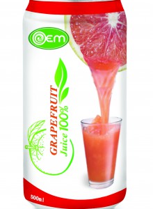 500ml OEM Grapefruit Juice