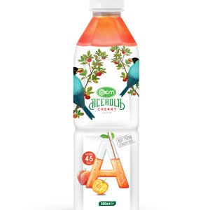 500ml OEM Pet bottle Cherry Juice