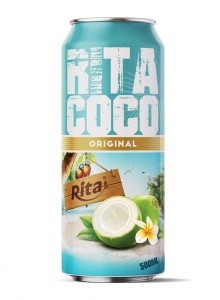 500ml canned RITACOCO coconut water original