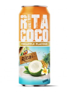 RITACOCO coconut water with pineapple flavour