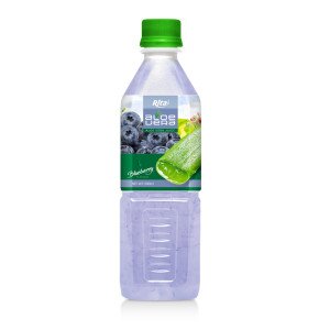 Aloe vera with blueberry flavor 500ml Pet Bottle 