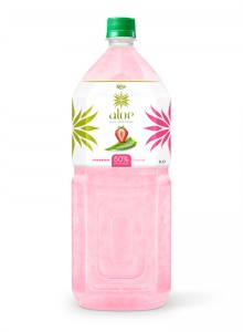 Aloe vera with strawberry juice 2000ml Pet Bottle 