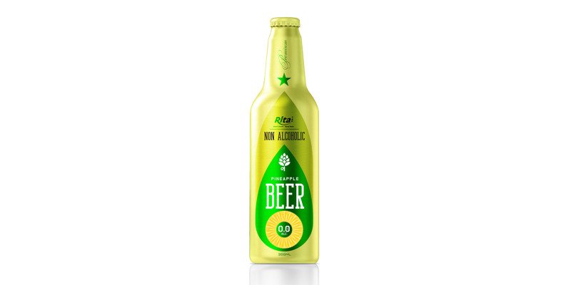 Aluminum-Bottle-355ml Pineapple-Beer-Non-Alc 03