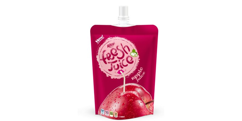 Bag apple juice 300ml 1