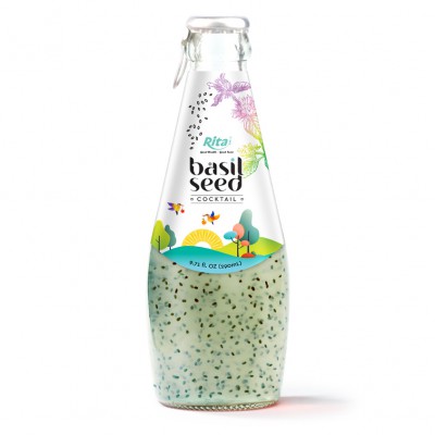 Basil seed 290ml Glass Bottle New 3