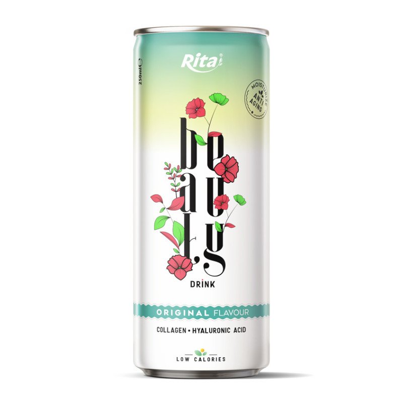 Beauty drink collagen and hyaluronic acid original flavor