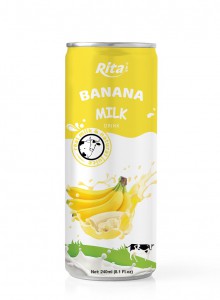 Best Quality Banana Milk 250ml Can