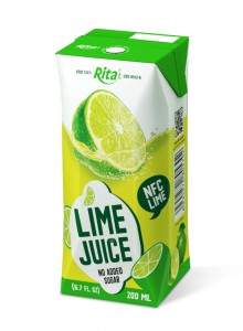 Best lime juice good taste 200ml aseptic