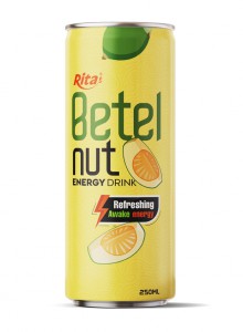 Betel nut Energy drink refreshing awake anergy 250ml slim cans
