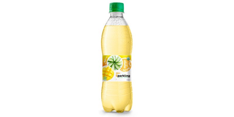 Beverage wholesale Sparkling aloe vera mango 500ml
