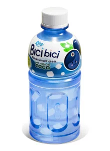 Rita Bici Bici Blackcurrant Drink with Nata de Coco 320ml Pet Bottle Rita Bici Bici Blackcurrant Drink with Nata de Coco 320ml Pet Bottle