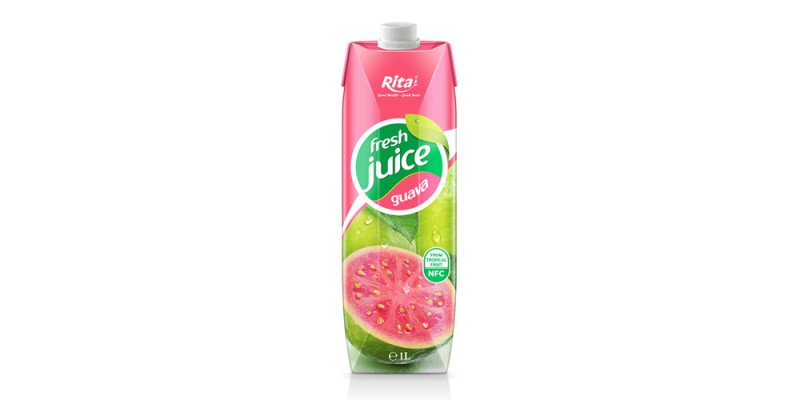 Box 1L fresh fruit guava from tropical fruit