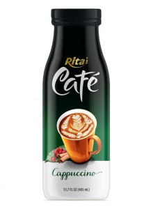 Wholesale Price Cappuchino Coffee Drink 405ml Glass Bottle