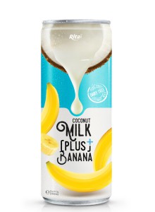Coconut Milk Plus real fruit juice  250ml 