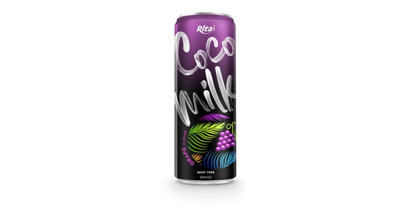 Coco Milk have grape flavour  330ml