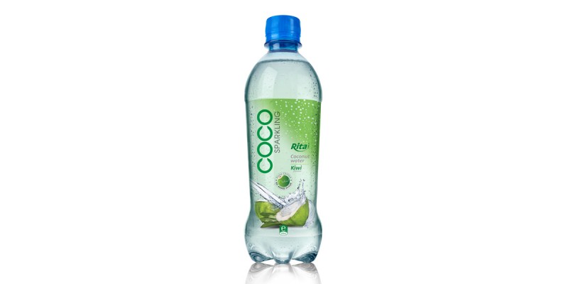 Coco Sparkling kiwi flavour 450ml Pet bottle