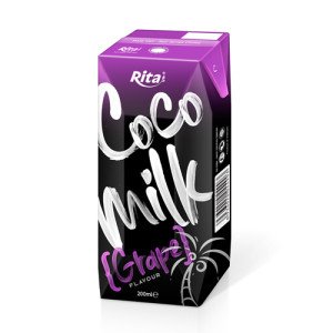 Coco and Grape  Milk  