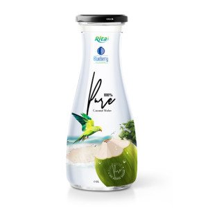 Coconut water with blueberry flavour of juice manufacturers