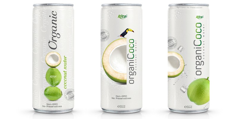 Design Organic-Coconut-water 250ml