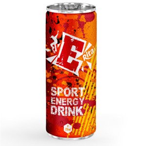 Energy drink 250ml aluminum canned  2
