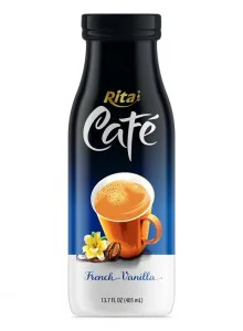 French Vanilla Cafe 405ml Glass Bottle