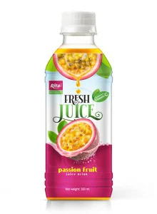 Pure fresh passion fruit juice good taste 350ml