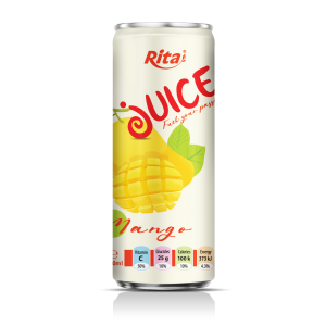 Fresh natural mango fruit juice