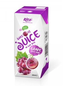 wholesale OEM beverage Grape juice