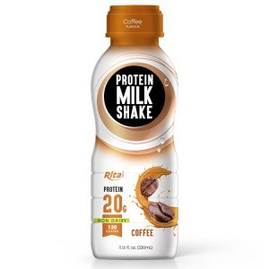 Juice bottles  Protein milk shake with cofee