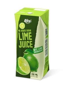 No sugar Lime juice 200ml