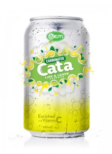 OEM Carbonated Lemon Flavor Drink