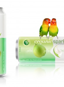 Organic-Sparkling-Coconut-water 500ml