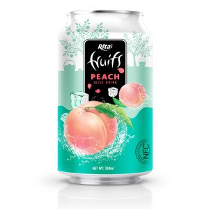 Private label products Peach juice 330ml 1