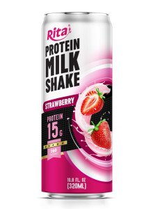 Protein Milk shake 320ml sleek can NEW 1