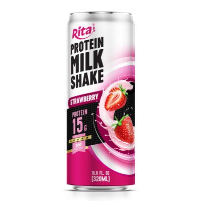 Protein Milk shake 320ml sleek can NEW 1