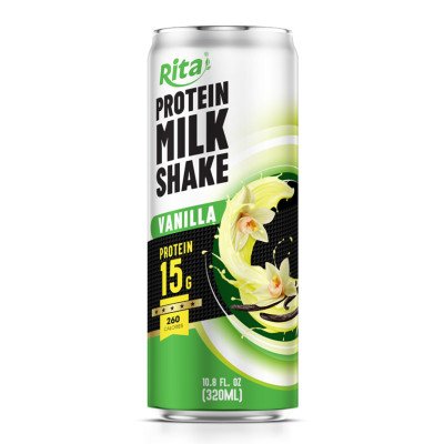 Protein Milk shake 320ml sleek can NEW 4
