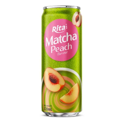 Rita Matcha Peach Drink 320ml Can