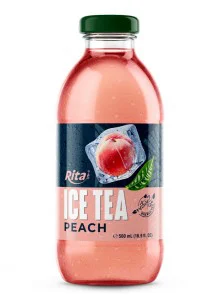 Rita Peach Ice Tea 500ml Glass Bottle