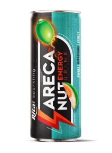 Sparkling Areca nut Energy drink 250ml slim-cans