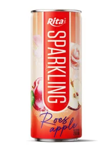 250ml Sleek Can Sparkling Rose Apple Flavor