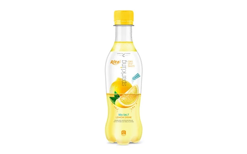Sparkling fruit lemon 400ml Pet bottle