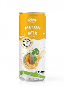 Supplier-Real-Milk-Melon-Juice-250ml Can