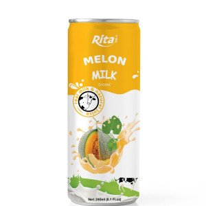 Supplier-Real-Milk-Melon-Juice-250ml Can