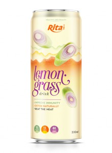 Supplier Lemongrass drink 330ml own brand